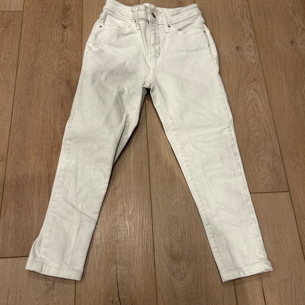 721 Creme Levi High Rise Skinny Pants Sz 27 Women’s